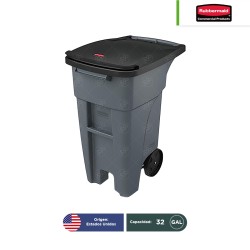 Contenedor con 2 ruedas Rollout Rubbermaid 32 Gal