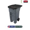 Contenedor con 2 ruedas Rollout Rubbermaid 32 Gal