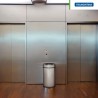 Bote de basura acero inoxidable tapa perforada Friuli Tramontina 65 L