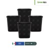 Combo 4 Papelera Jumbo Greenbin 25 L