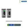Combo ecológico acero inoxidable con pedal Octos Tramontina 15 L