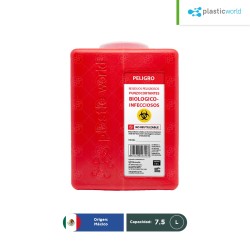 Contenedor para punzocortantes 7.5 L