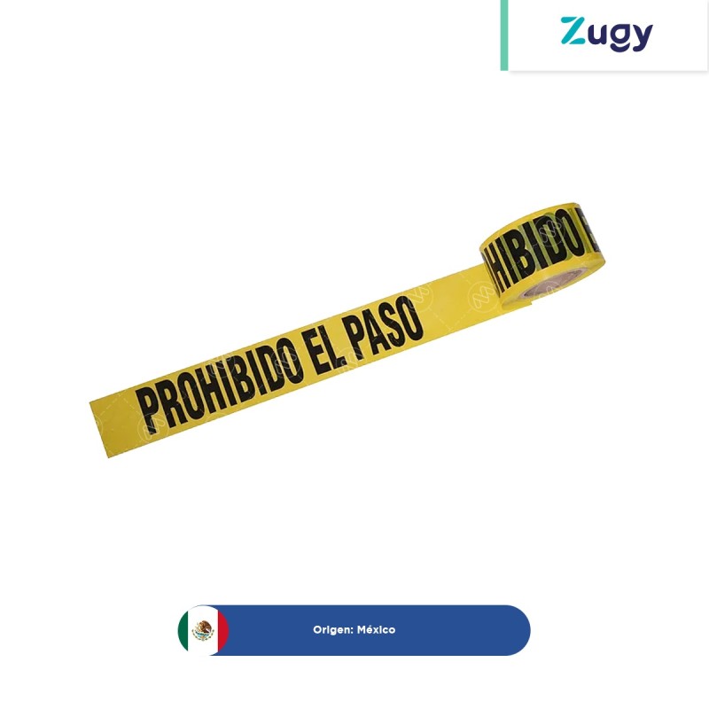 Cinta de seguridad “Prohibido el paso” Zugy