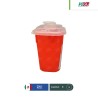 Contenedor rojo para punzocortantes 1 L