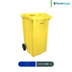 Contenedor con 2 ruedas Plastik Gogic 240 L