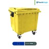 Contenedor con 4 ruedas Plastik Gogic 1100 L