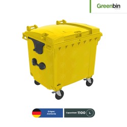Contenedor con 4 ruedas Greenbin 1100 L