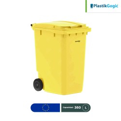 Contenedor con 2 ruedas Plastik Gogic 360 L