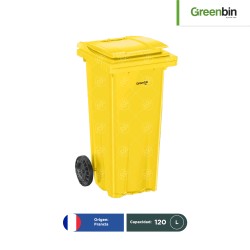 Contenedor con 2 ruedas Greenbin 120 L