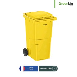Contenedor con 2 ruedas Greenbin 240 L