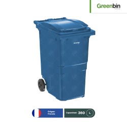 Contenedor con 2 ruedas Greenbin 360 L