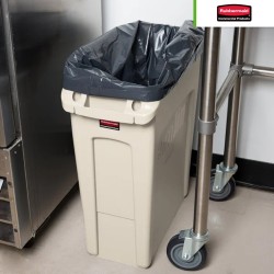Contenedor Slim Jim sin tapa Rubbermaid 16 Gal