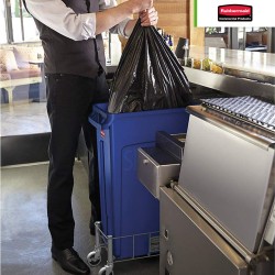 Contenedor Slim Jim sin tapa Rubbermaid 23 Gal