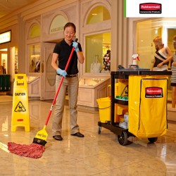 Carro de limpieza de conserjería – tradicional Rubbermaid