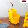 Cubeta – escurridor de presión lateral Rubbermaid 35 QT