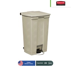 Bote de basura con pedal Legacy Rubbermaid 23 Gal