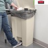 Bote de basura con pedal Legacy Rubbermaid 23 Gal