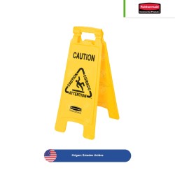 Señal piso mojado Rubbermaid