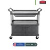Carro para instrumentos c/puertas y cajón Xtra Rubbermaid