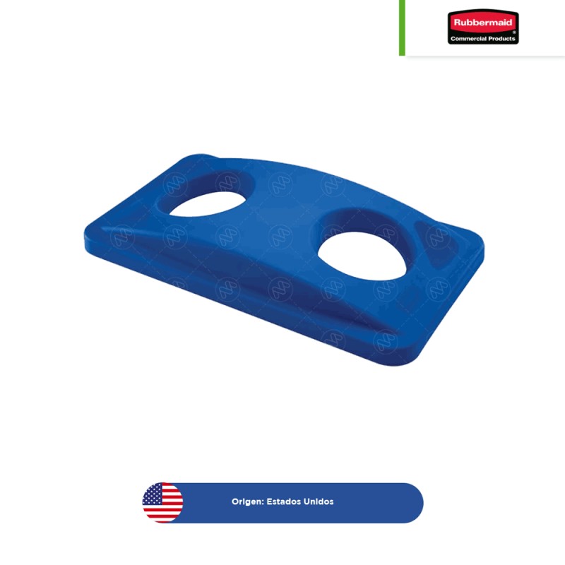 Tapa P/Contenedor Slim Jim para botellas y latas Rubbermaid