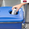 Tapa P/Contenedor Slim Jim para botellas y latas Rubbermaid