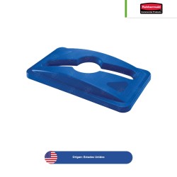 Tapa P/Contenedor Slim Jim para uso mixto Rubbermaid