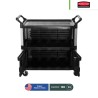 Carro para equipo c/puertas y cerradura Xtra Rubbermaid
