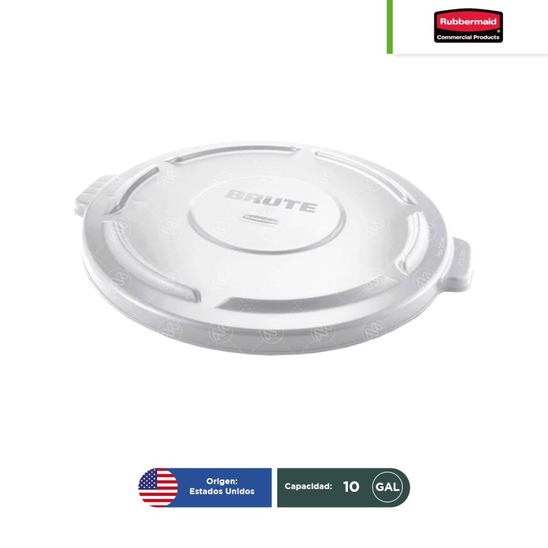 Tapa plana para contenedor Brute 10 Gal Rubbermaid