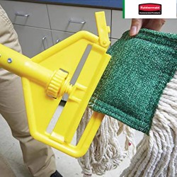 Mango de fibra de vidrio para trapeador de compuerta lateral Invader 60″ Rubbermaid