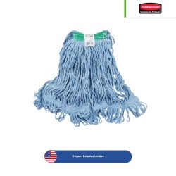 Trapeador de algodón Super Stitch Blend con diadema 1″ Rubbermaid 20 OZ