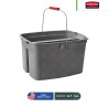 Cubeta doble Rubbermaid 19 QT