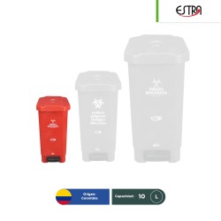 Bote de basura con pedal Estrabins RPBI 10, 22 y 44 L