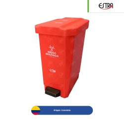 Bote de basura con pedal Estrabins RPBI 10, 22 y 44 L