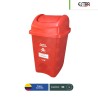 Bote de basura tapa vaivén Estra RPBI 10 L