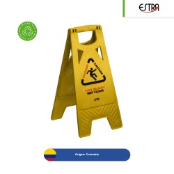 Señal piso mojado Estra